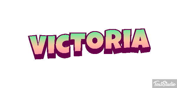 Victoria Efekt tekstowy