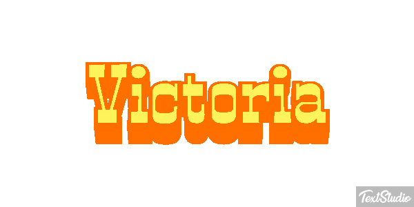 Victoria Efekt tekstowy
