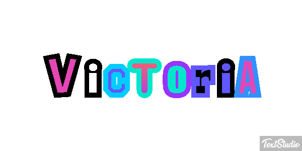 Victoria Efekt tekstowy
