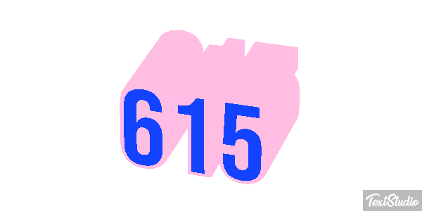 615 Effetto testo