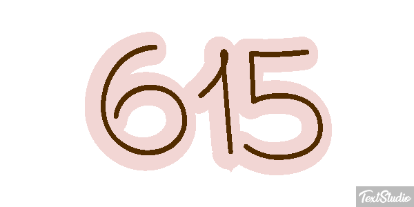 615 Effetto testo
