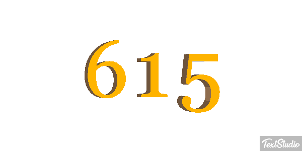 615 Effetto testo