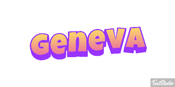 Geneva Text effect