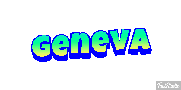 Geneva Text effect