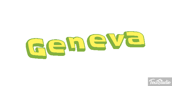 Geneva Text effect