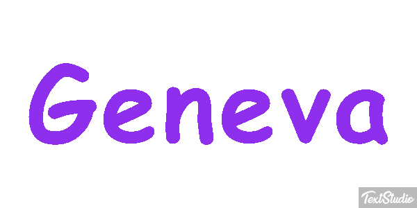 Geneva Text effect