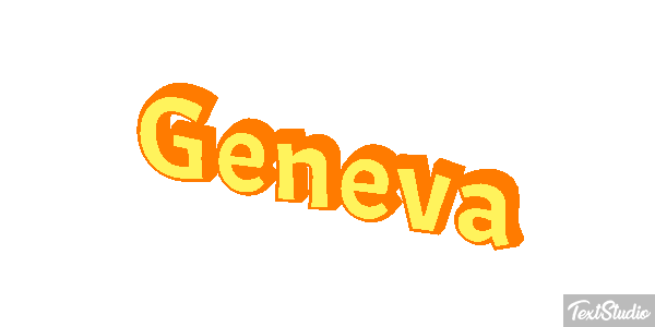 Geneva Text effect
