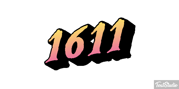 1611 Effet de texte