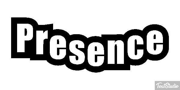 Présence Efecto de texto