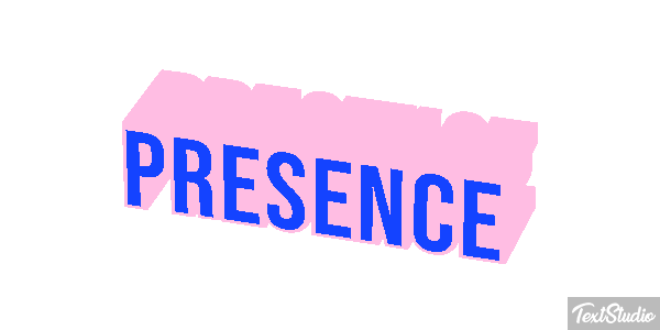 Présence Efecto de texto