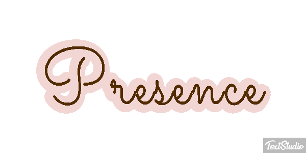 Présence Efecto de texto