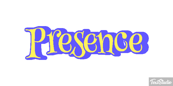 Présence Efecto de texto