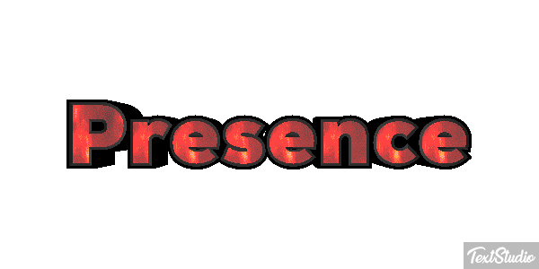Présence Efecto de texto