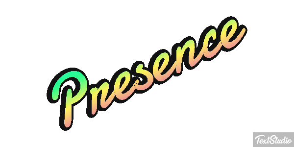 Présence Efecto de texto