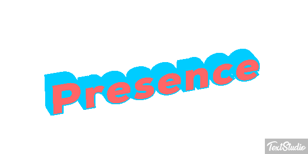 Présence Efecto de texto