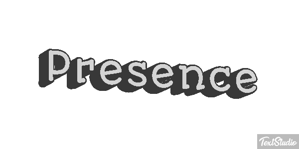 Présence Efecto de texto
