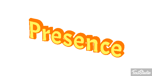Présence Efecto de texto