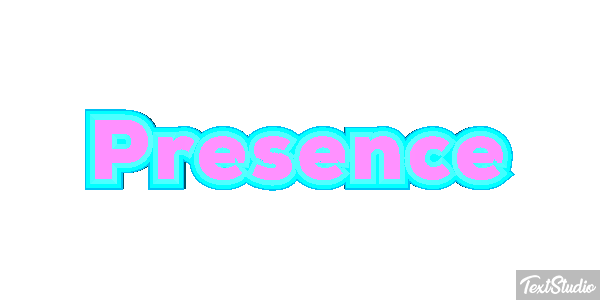 Présence Efecto de texto