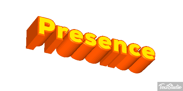 Présence Efecto de texto