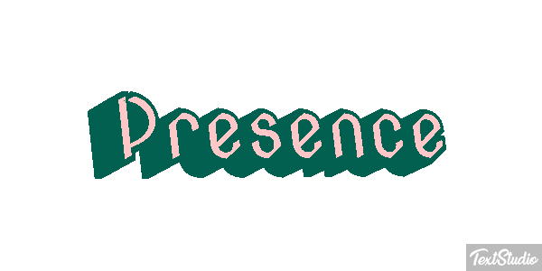 Présence Efecto de texto