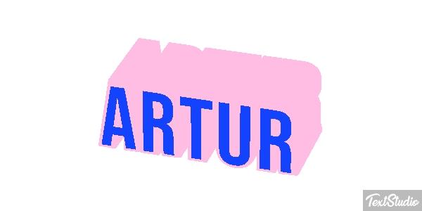 Artur Text effect
