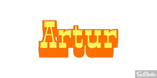 Artur Text effect