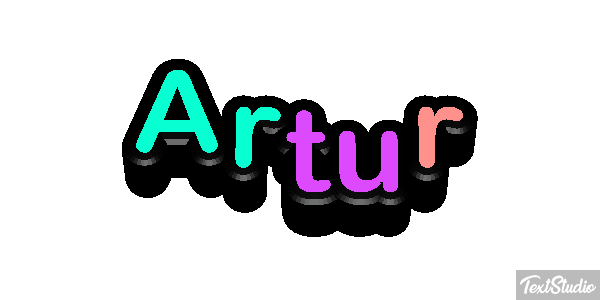Artur Text effect