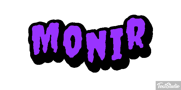 Monir Texteffekt