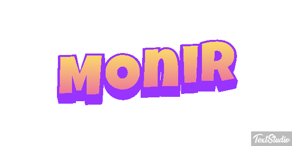 Monir Texteffekt