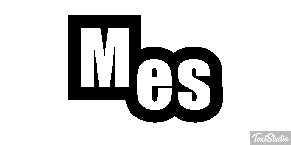 Mês Efeito do texto