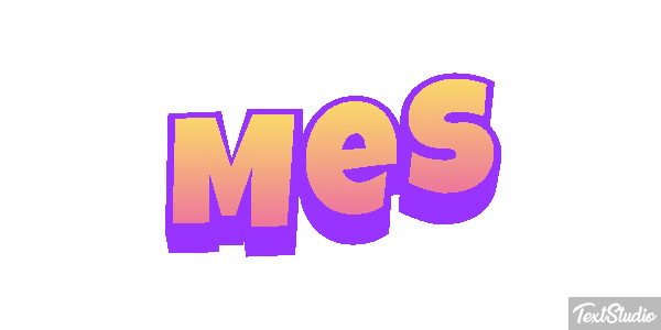 Mês Efeito do texto