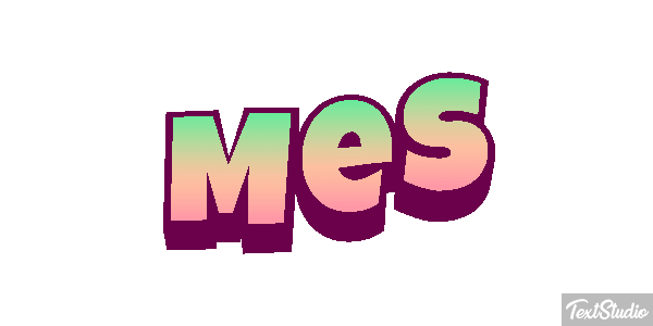 Mês Efeito do texto