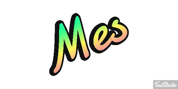 Mês Efeito do texto