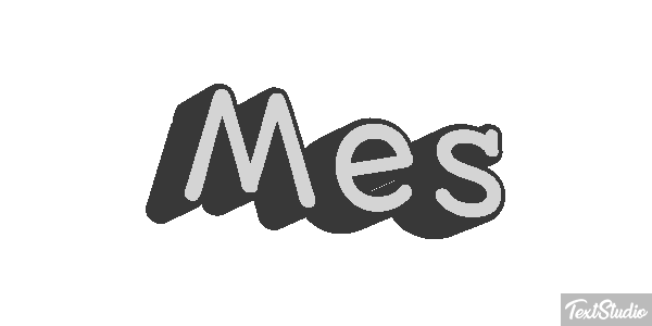 Mês Efeito do texto