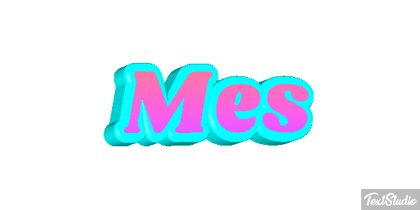 Mês Efeito do texto