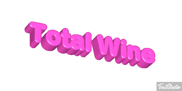 Total Wine Text effect