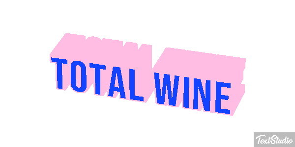 Total Wine Text effect