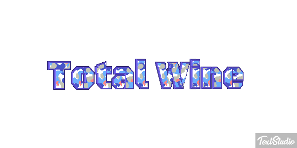 Total Wine Text effect
