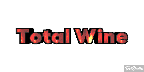 Total Wine Text effect