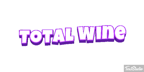 Total Wine Text effect