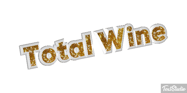Total Wine Text effect
