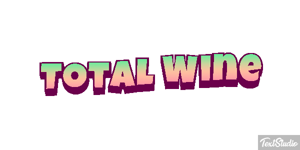 Total Wine Text effect
