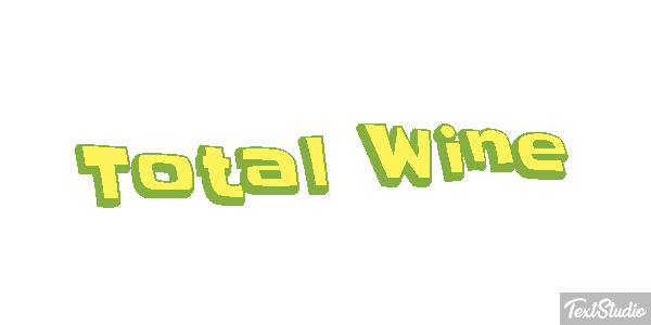 Total Wine Text effect