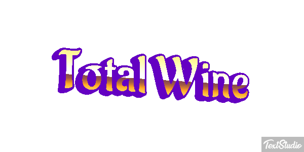 Total Wine Text effect