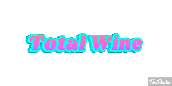 Total Wine Text effect