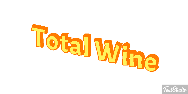 Total Wine Text effect
