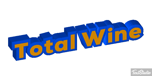 Total Wine Text effect