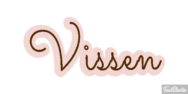 Vissen Effet de texte