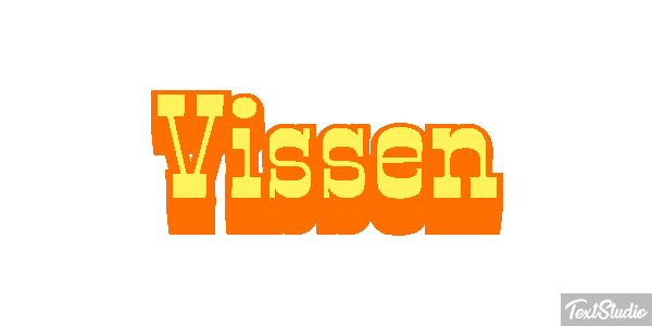 Vissen Effet de texte