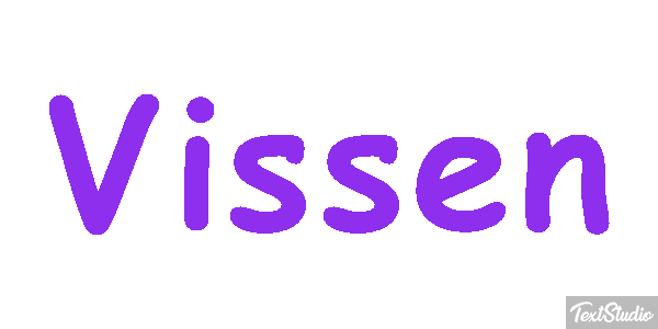Vissen Effet de texte